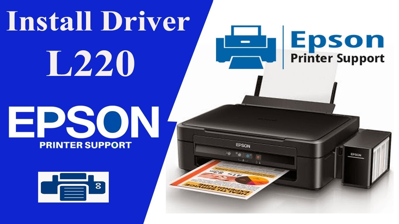 How to install epson l220 printer youtube